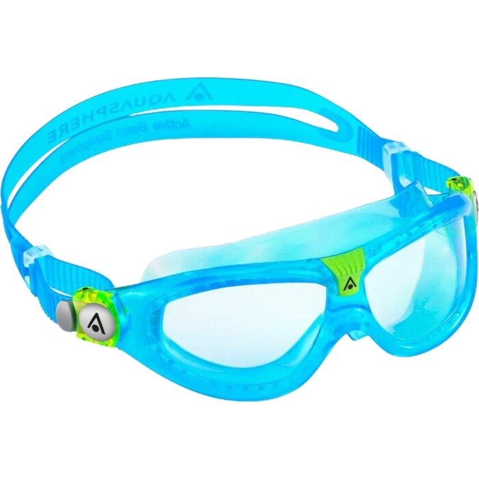 2024 Aquasphere Junior Mscara De Natacin Seal Kid 2 MS5614343LC - Transparente / Turquoise